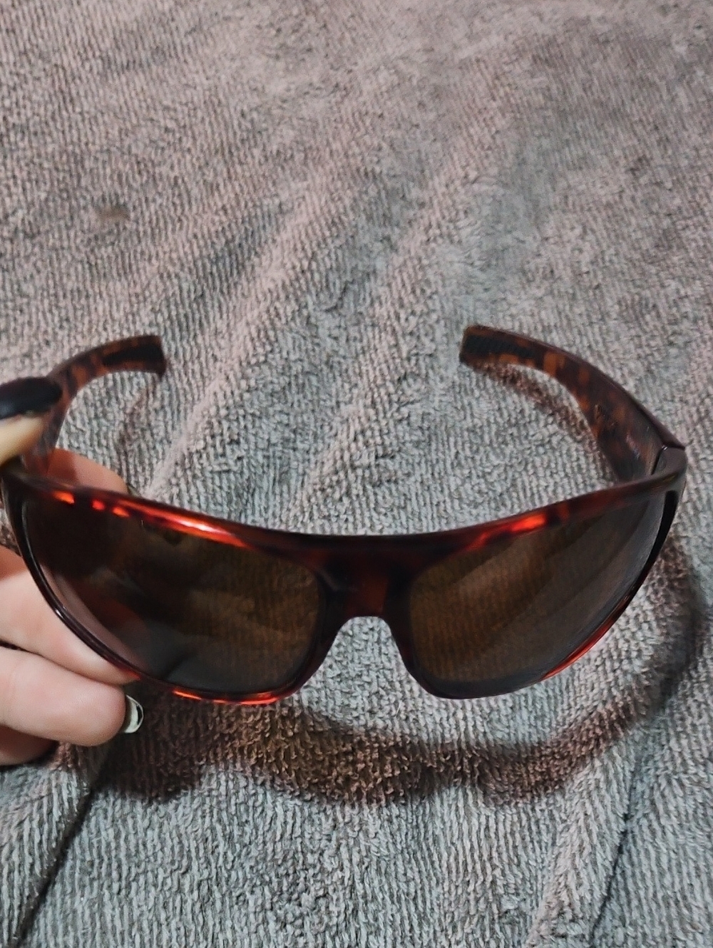Pugs Gear Men's Tortoiseshell Brown Sport Sunglasses